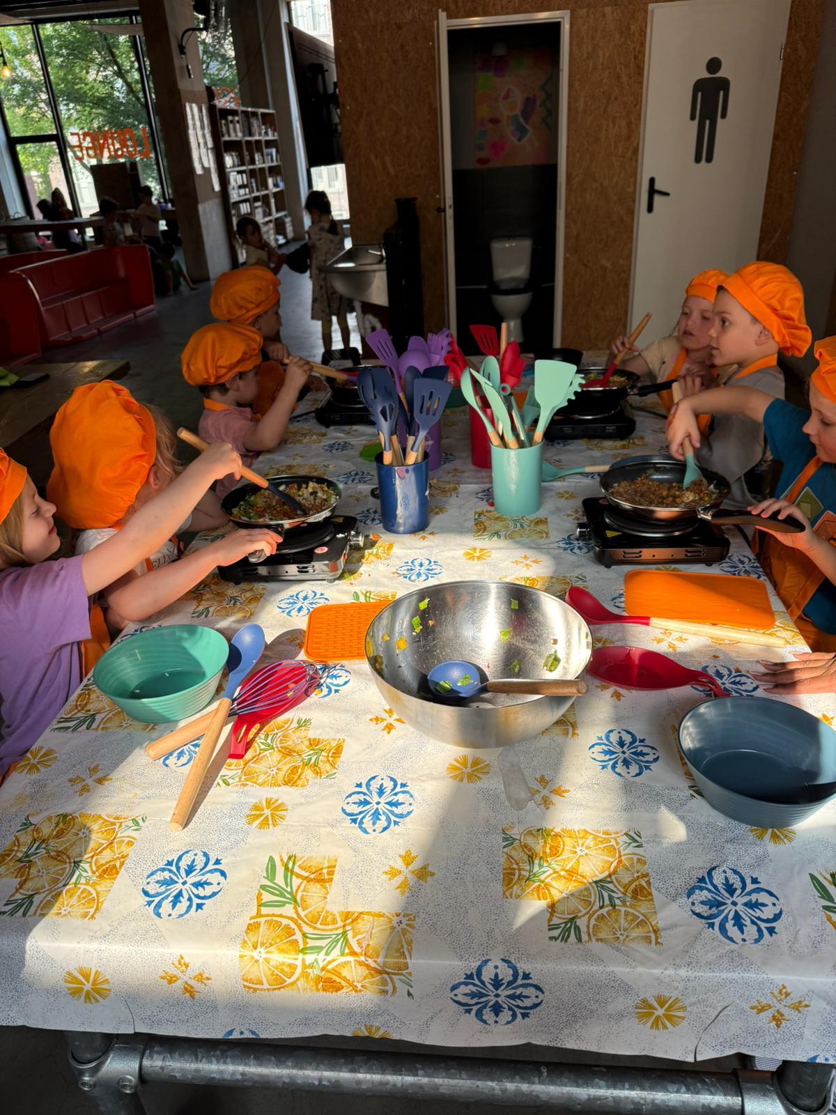 Koken bij KidsArt